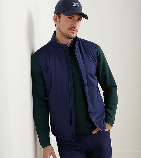 Peter Millar Fuse Hybrid Full-Zip Golf Rain Vests - ON SALE