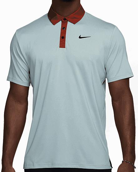 Nike Dri-FIT Tour Contrast Golf Shirts - ON SALE