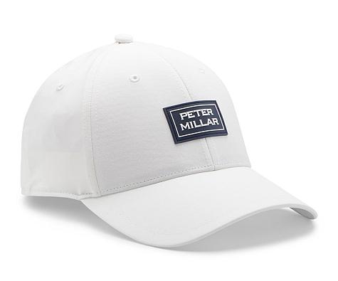 Peter Millar Pursuit Performance Stacked Logo Golf Hats