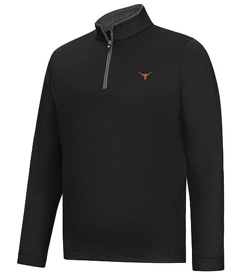 FootJoy Approach Quarter-Zip Golf Pullovers - Texas