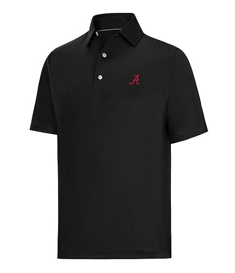 FootJoy Tonal Dot Print Golf Shirts - Alabama