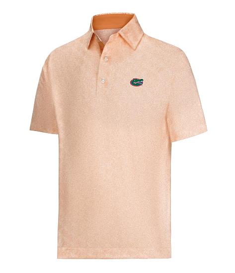 FootJoy Speckle Lisle Print Golf Shirts - Florida