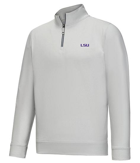 FootJoy Approach Quarter-Zip Golf Pullovers - LSU