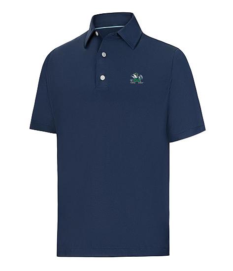 FootJoy Tonal Dot Print Golf Shirts - Notre Dame