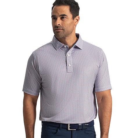 FootJoy FJ Nautical Flag Print Lisle Golf Shirts