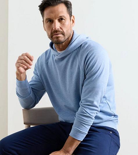 Peter Millar Crown Comfort Knit Golf Hoodies
