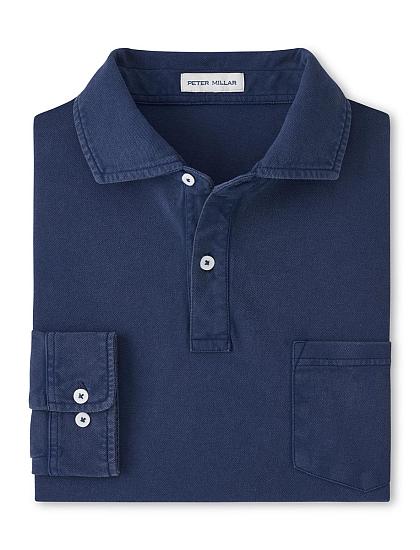 Peter Millar Everyday Pique Long Sleeve Golf Shirts
