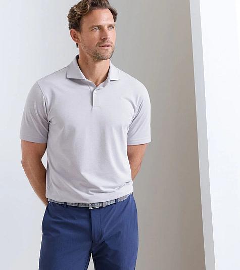 Peter Millar Albatross Cotton-Blend Pique Golf Shirts - Tour Fit