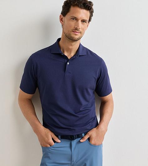 Peter Millar Albatross Cotton-Blend Pique Golf Shirts - Tour Fit