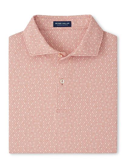 Peter Millar Casablanca Performance Jersey Golf Shirts - Tour Fit