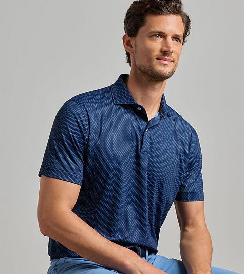Peter Millar Fermata Performance Jersey Golf Shirts - Tour Fit