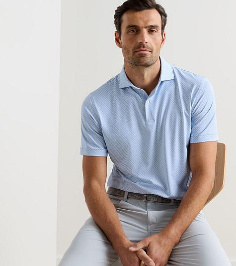 Peter Millar Mayfield Performance Jersey Golf Shirts - Tour Fit