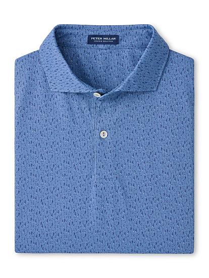 Peter Millar Jazz Club Performance Jersey Golf Shirts - Tour Fit