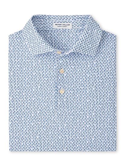 Peter Millar Casino Night Performance Jersey Golf Shirts