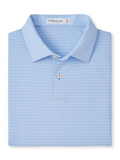 Peter Millar Featherweight Trading Stripe Performance Golf Shirts