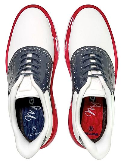 G/Fore Gallivan2r USA Saddle G/Lock Golf Shoes - Limited Edition - Golf Locker Exclusive