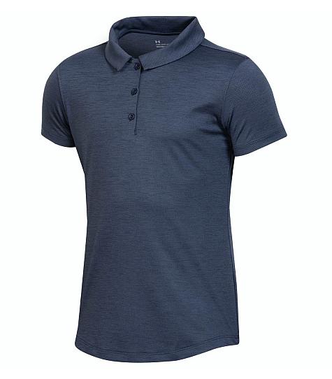 Under Armour Girls Playoff Heather Golf Shirts