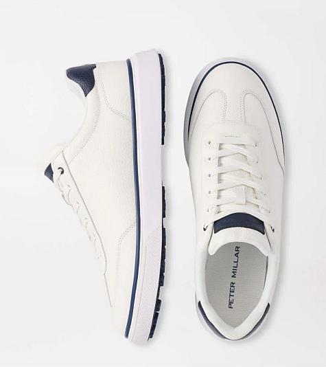 Peter Millar Drift Leather Hybrid Course Golf Shoes