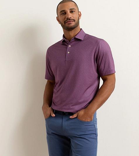 Peter Millar Lobster Boil Performance Jersey Golf Shirts