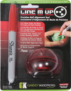 Green Keepers Line M Up PRO Putting Golf Alignment Tool With Marker
