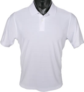 Adidas ClimaLite Textured Solid Junior Golf Shirts - CLOSEOUTS