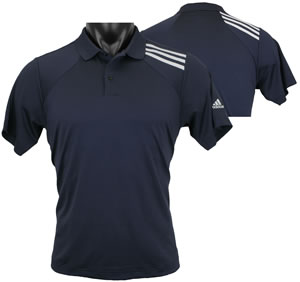 Adidas ClimaLite 3-Stripes Junior Golf Shirts - ON SALE!
