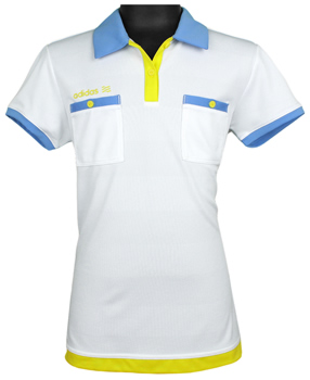 Adidas Girls Fashion Performance Colorblock Junior Golf Shirts - CLEARANCE