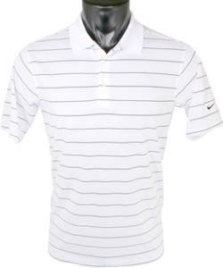 Nike Dri-FIT Tech Stripe Junior Golf Shirts - CLOSEOUTS