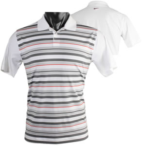 Nike Dri-FIT UV Stripe Junior Golf Shirts - ON SALE!