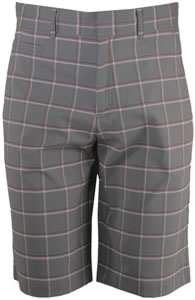 Nike Dri-FIT Plaid Junior Golf Shorts - CLOSEOUTS