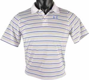 Under Armour Stripe Junior Golf Shirts - SOLD OUT