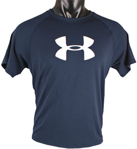 Under Armour Junior Big Logo Short Sleeve Tee Shirts - CLEARANCE