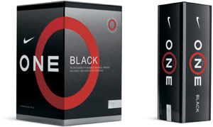 Nike One Black Golf Balls - ON SALE