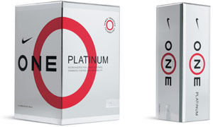 Nike One Platinum Golf Balls - ON SALE