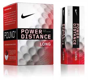 Nike Power Distance Long Golf Balls - 2009