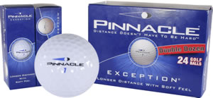 Pinnacle Exception Golf Balls - 24-Ball Pack - SOLD OUT FOREVER
