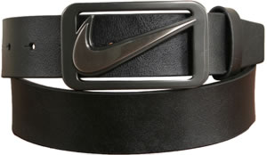Nike Signature Swoosh Cutout Golf Belts - CLOSEOUTS