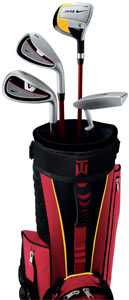 Nike Tiger Woods Kids Golf Club Set - Red