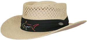 Greg Norman Braided Straw Golf Hats