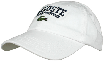 Lacoste Embroidered Golf Hats - ON SALE - HOLIDAY SPECIAL