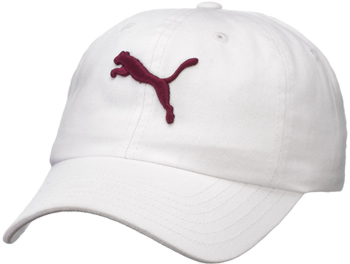 Puma Washed Cat Logo Adjustable Women's Golf Hats - CLOSEOUTS