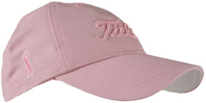 Titleist Pink Ribbon Adjustable Golf Hats - CLEARANCE
