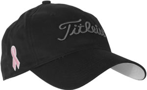 Titleist Pink Ribbon Adjustable Women's Golf Hats - ON SALE!