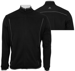 Adidas ClimaProof Wind and Warm Lined Full-Zip Golf Sweaters - CLOSEOUTS
