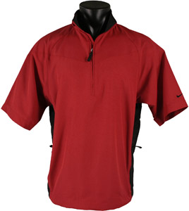 Nike Windproof Half Zip Short Sleeve Golf Pullovers - CLOSEOUTS