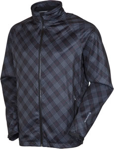Sunice Bollon Plaid Full Stretch Waterproof Golf Rain Jackets