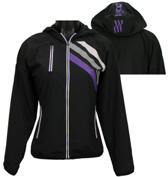 Adidas Women's Fashion Performance 3-Stripes Golf Wind Jackets - CLEARANCE