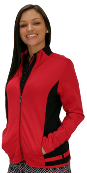 EP Pro Women's Contrast Blocking Golf Jackets - CLEARANCE