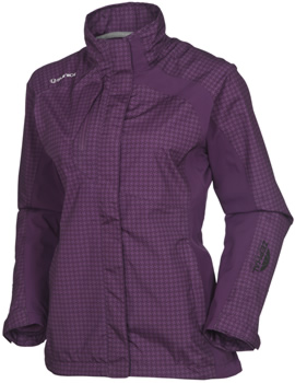 Sunice Women's Sierra Plaid Waterproof Golf Rain Jackets