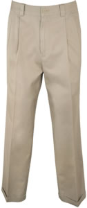 Ashworth Pleated EZ-Tech Solid Golf Pants - CLEARANCE